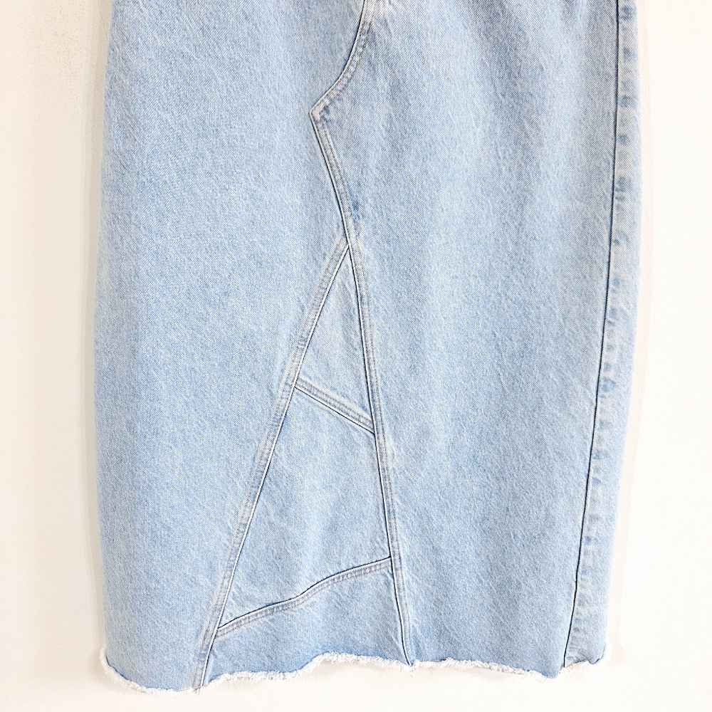Spell + the Gypsy Eve Denim Skirt in Sun Washed Blue- Small - Picture 5 of 10